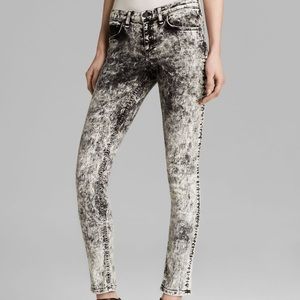 Rag & Bone Skinny Jeans - Acid wash